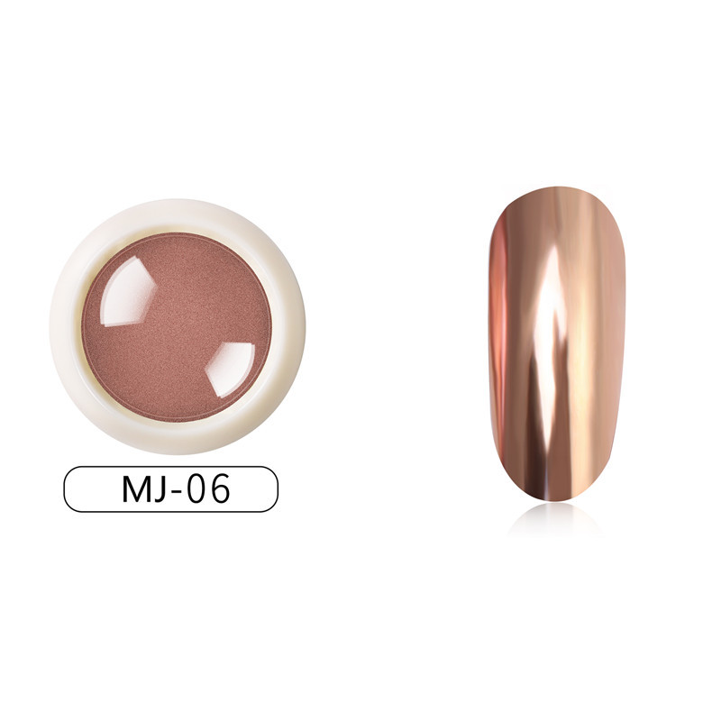 Tiktok Net rojo popular de uñas belleza Hada espejo harina Super brillante oro local espejo mágico polvo de color sólido polvo de galvanoplastia polvo de oro de titanio