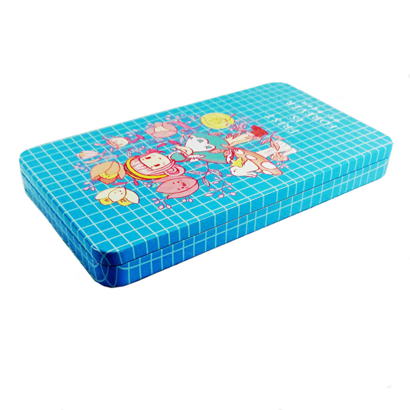 源头厂家批发零售金属马口铁大号手机壳钢化膜面膜化妆刷铁盒罐！