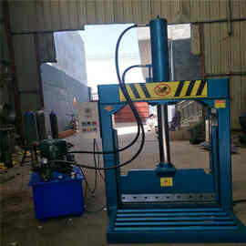 河北厂家批发渔网料切料机 塑料纸筒膜液压剪刀 塑料铡刀机图片