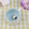 Cup in the cup, puppy panda ceramic water cup personal cup personal cup 3D Santa Santa elk Snow Marchu gift cup