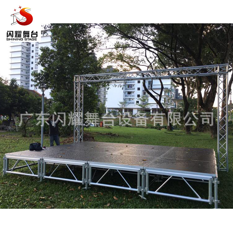 佛山厂家直销批发铝合金灯光架插销架户外活动帐篷