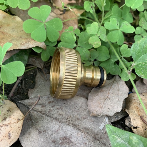 All-copper one-inch inner tooth pacifier washing machine faucet connector cleaning garden water pipe accessories quick connector