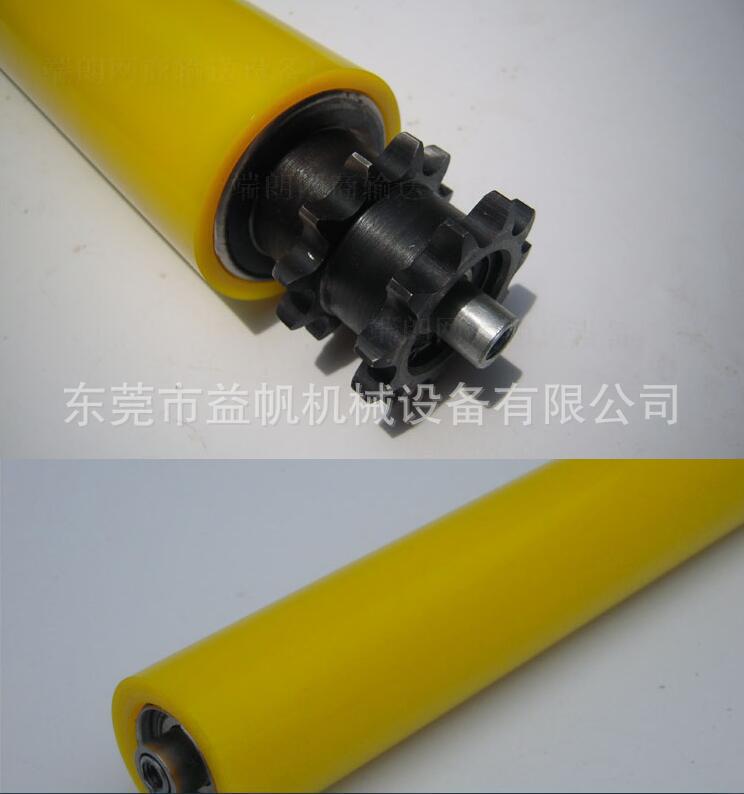 批发不锈钢动力滚筒 单双排齿链轮滚筒 无动力滚筒 输送托辊滚筒-阿里巴巴