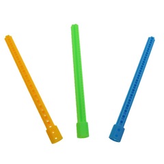 145 Eight-Point Socket Connector with Extension Rod, Eight-Point Hole Rod, Ten-Bar Plastic Strip Connector—DIY Assembly Science Education Material