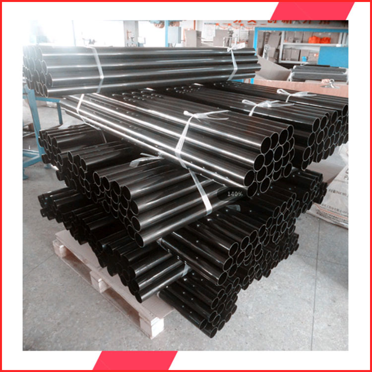 黑色pvc塑料管大口径pvc黑色塑料硬管无味配pvc软盖耐压