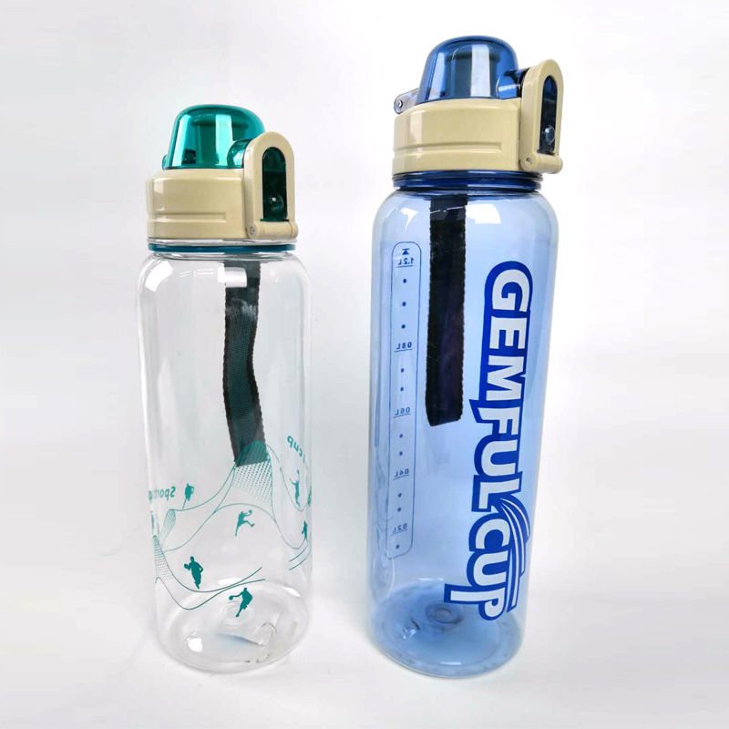厂家直销大容量锁扣太空杯 创意汽车杯户外运动水壶 塑料水杯批发|ru