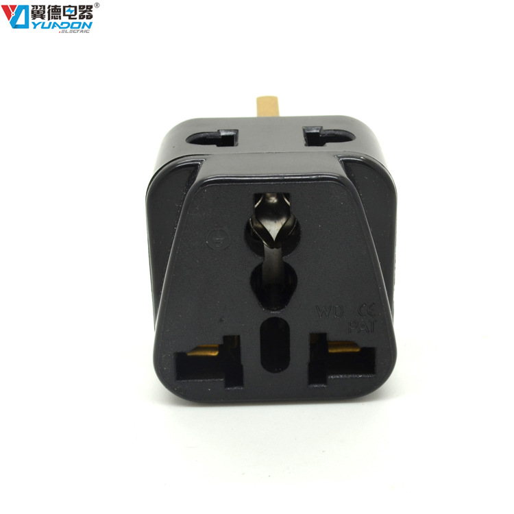 英式转多功能转换插头 英规转换插头 英标转欧式美式德式插头