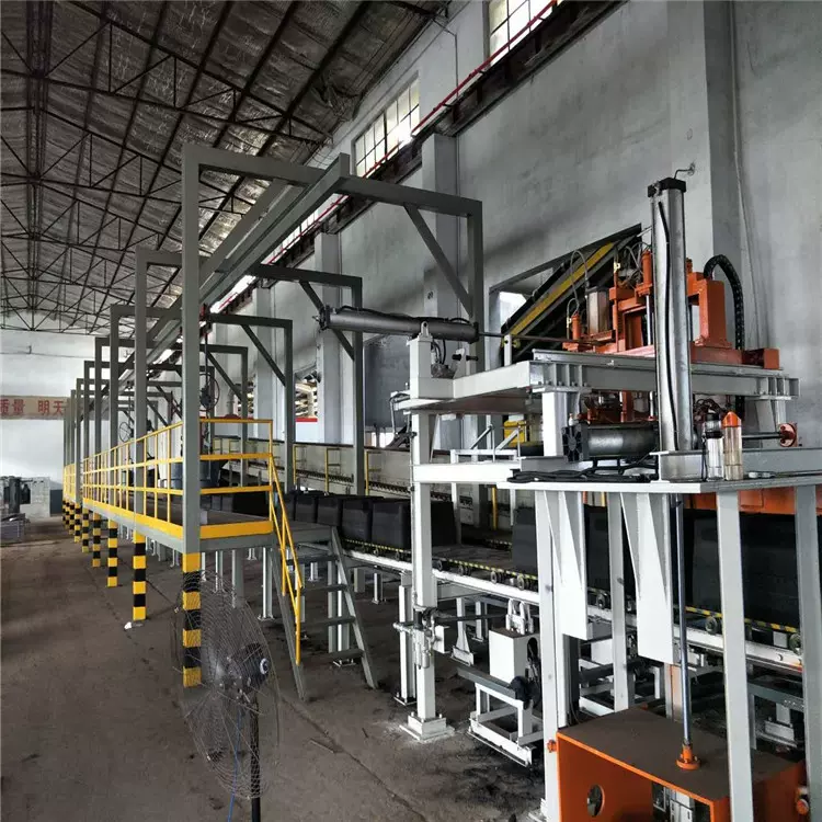 直销铁覆膜砂生产线设备@翻砂流水线@全自动翻砂铸造流水线厂家