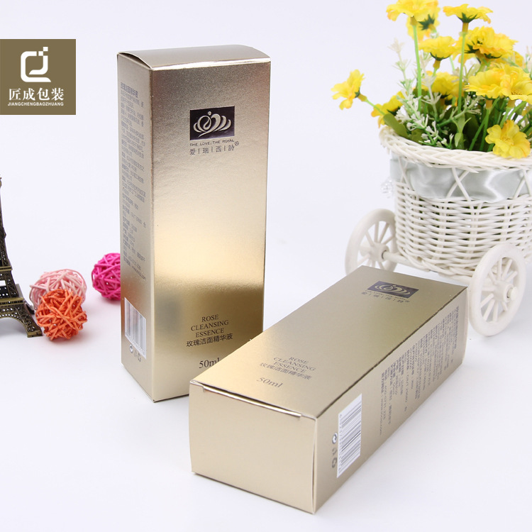 纸盒厂家海德堡7+1UV机专业生产化妆品包装盒子折叠彩盒 纸盒定做