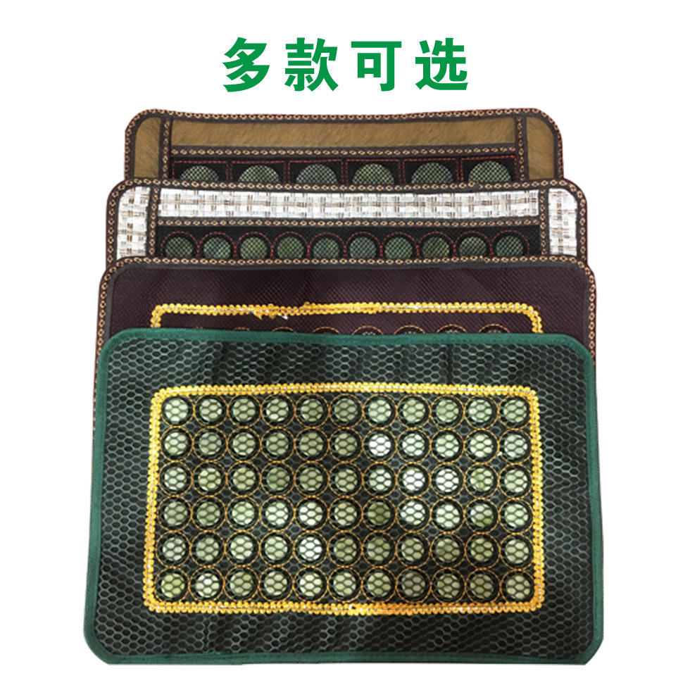 厂家批发玉石岫玉颈枕垫玉石枕垫冰爽清凉岫玉枕帘福利多多|ru