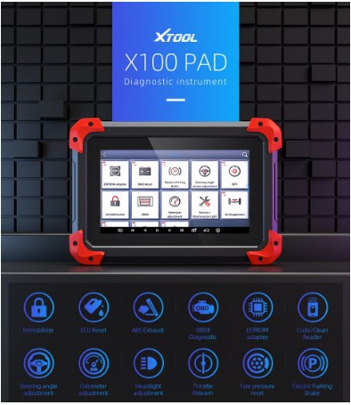 XTOOL X100 PAD Key Programmer profession...