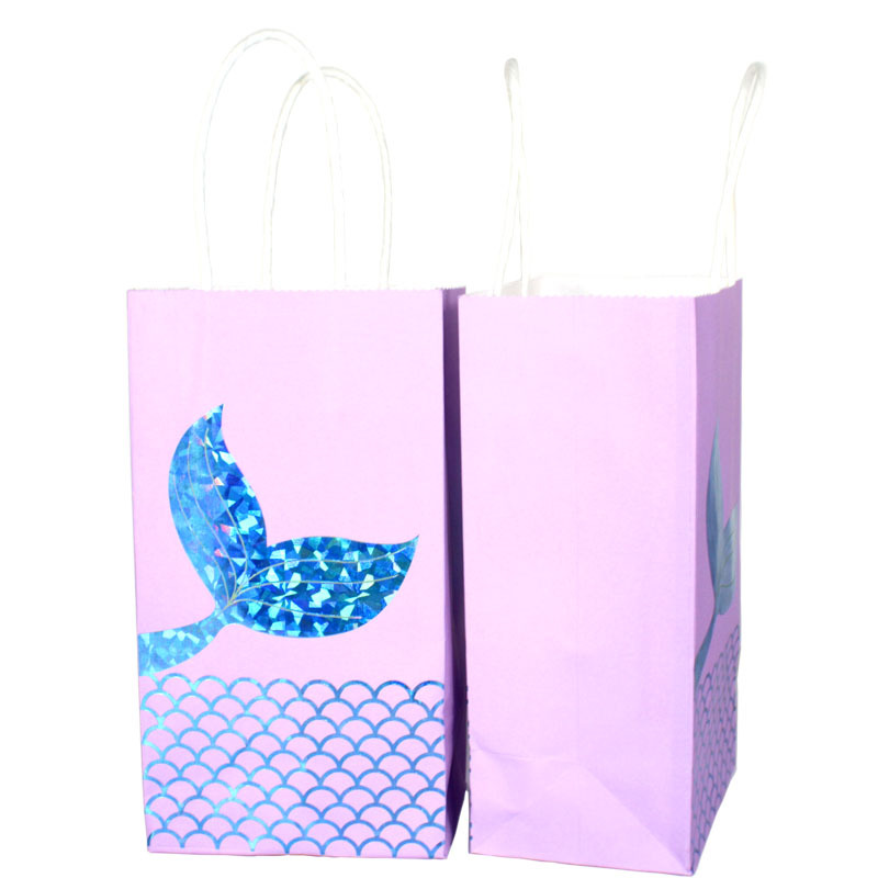 Mermaid Paper Party Gift Bags 1 Piece display picture 10