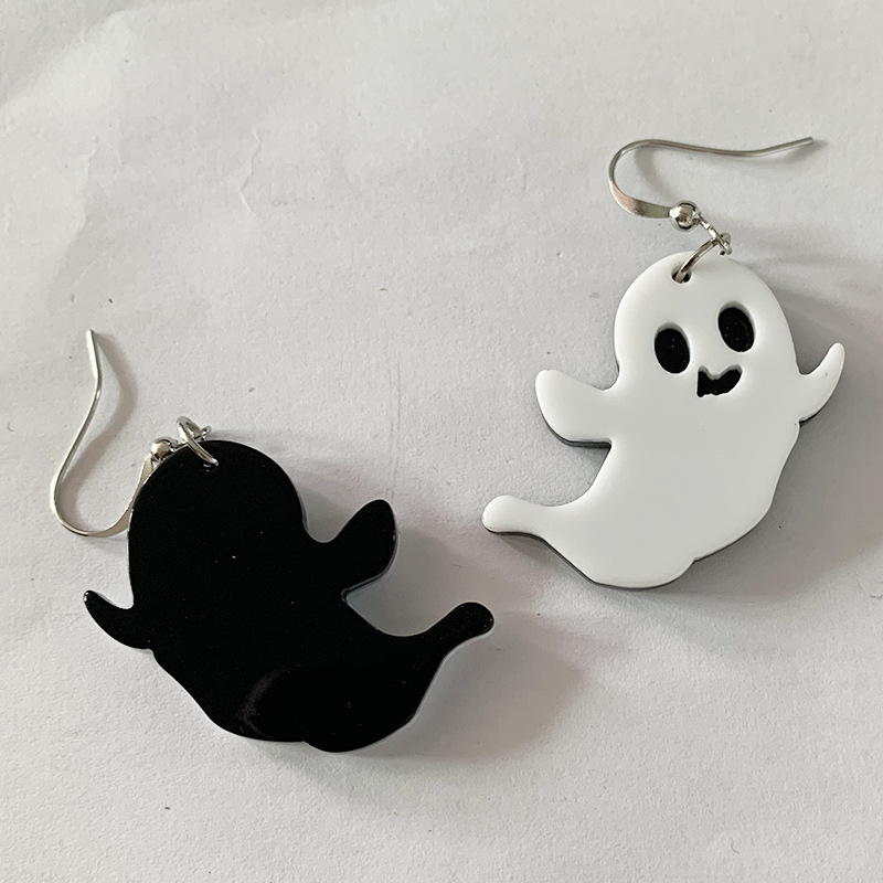 Funny Ghost Arylic Women's Drop Earrings 1 Pair display picture 4