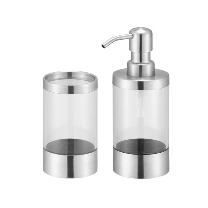 B22-F03卫浴 厂家生产按压式卫浴液瓶  亚克力皂液器批发