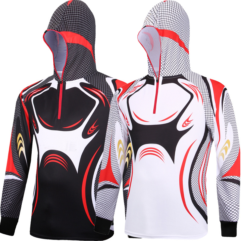 卓咖戶外釣魚防曬服男款輕薄透氣垂釣服釣魚衣服 批量定制