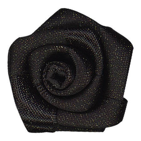 Yao Ming 2,7 cm cinta Rosa pequeña flor tocado horquilla accesorios decorativos hechos a mano DIY cinta Rosa pequeña flor