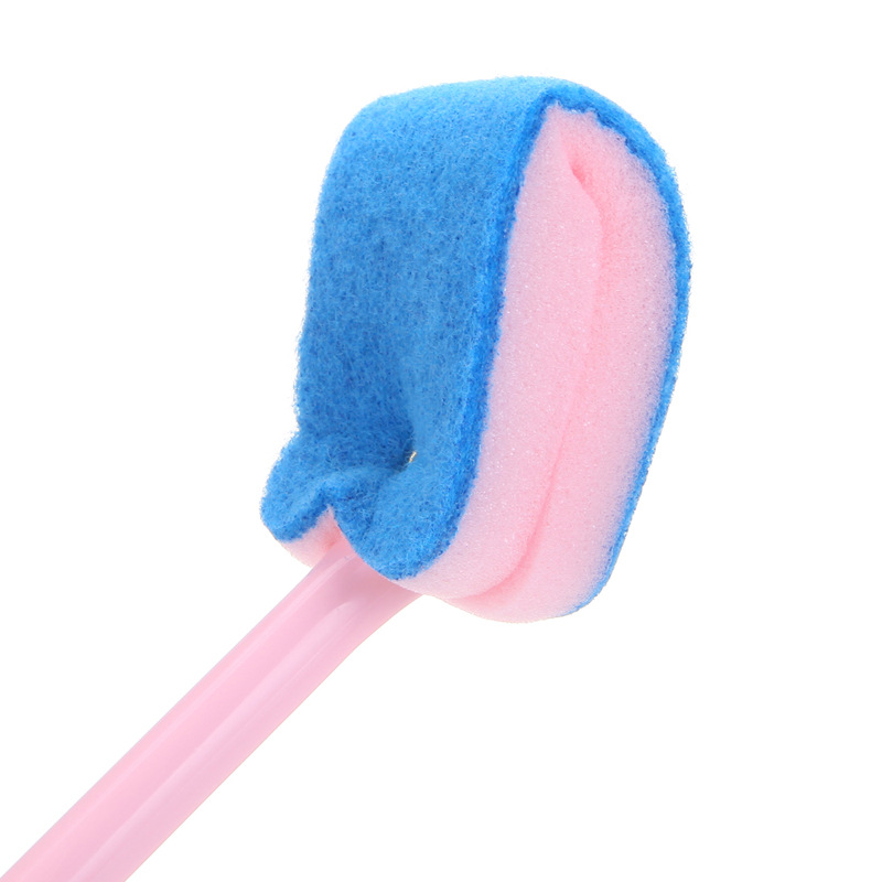 日本の輸入okazaki便器の清潔ブラシの長い柄の浴室のトイレのブラシの家庭用便器のブラシ