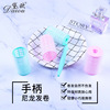 wholesale Bangs Curlers Artifact Pear big roll Withholding Curling tongs Self-adhesive roll Handle nylon