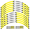Motorcycle stickers color wheel rim sticker reflector wheel sticker is suitable for BMW K1600GTL