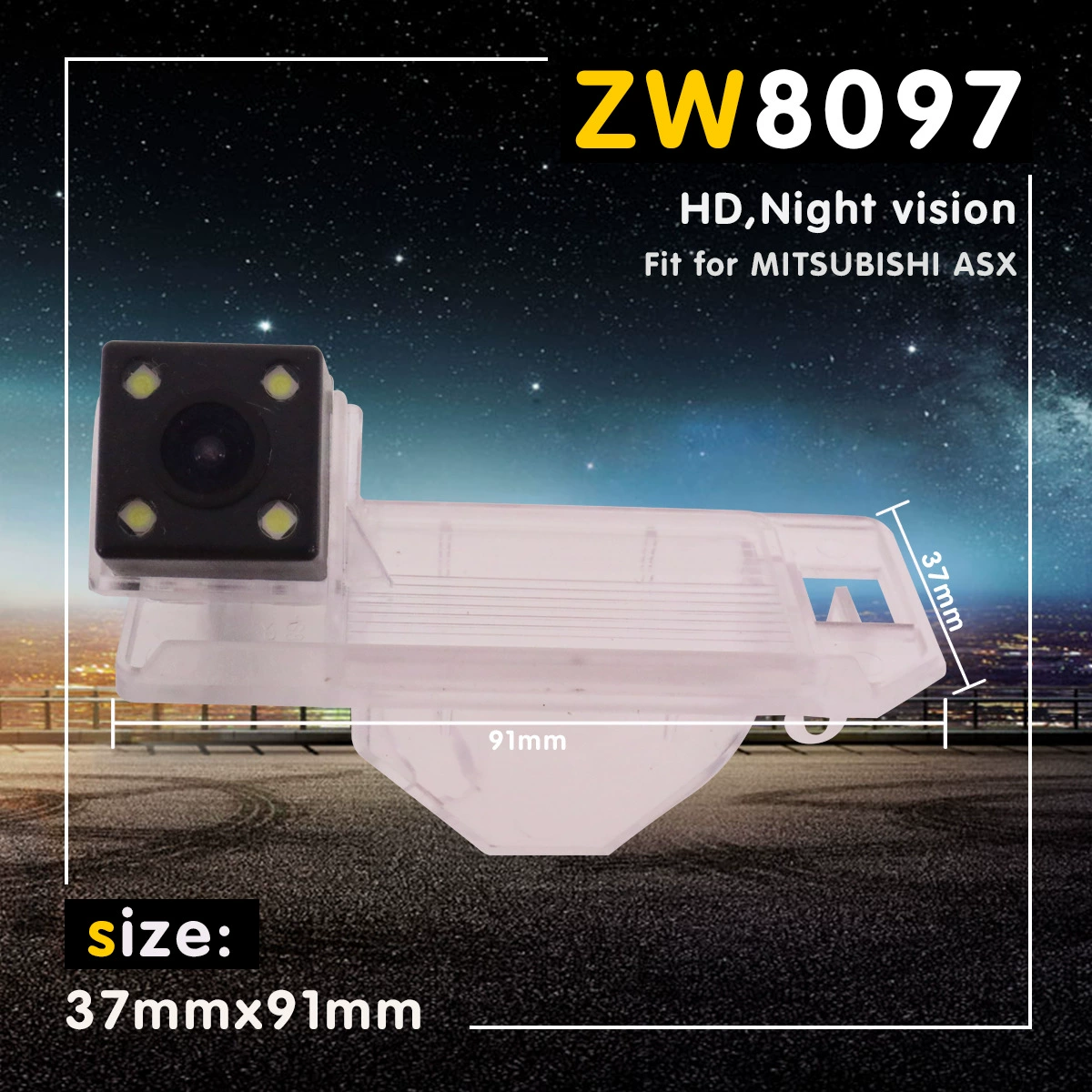 Применимо к Mitsubishi Jinxuan/12 модель Peugeot 4008 регистратор вождения HD камера заднего вида