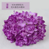 Factory wholesale wedding hydrangea head velvet flower head scenery decoration fake flowers runway flowers flowing flowers flowers head