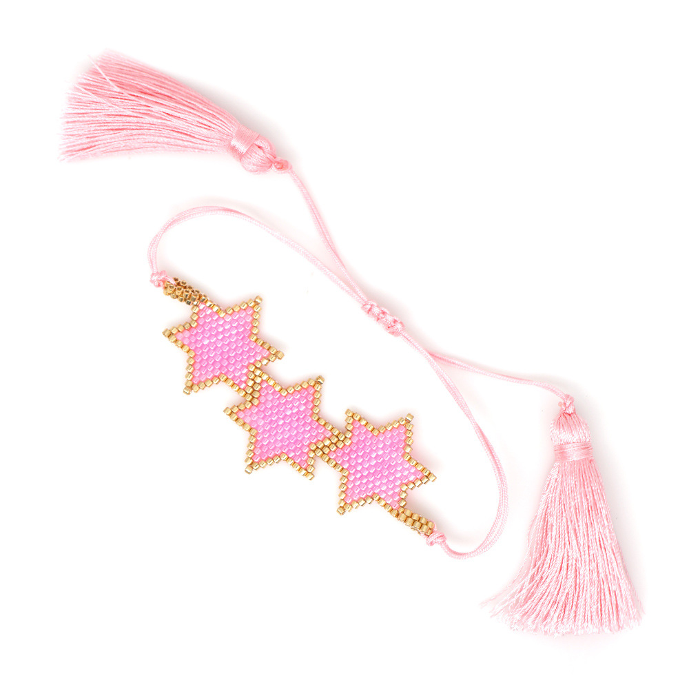 New  Fashion Miyuki Hand-woven Hexagonal Star Pattern Bracelet display picture 49
