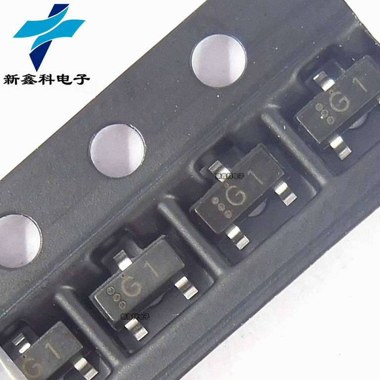 MMBT5551 2N5551 丝印G1 SOT23 0.6A/180V NPN三极管 全新现货