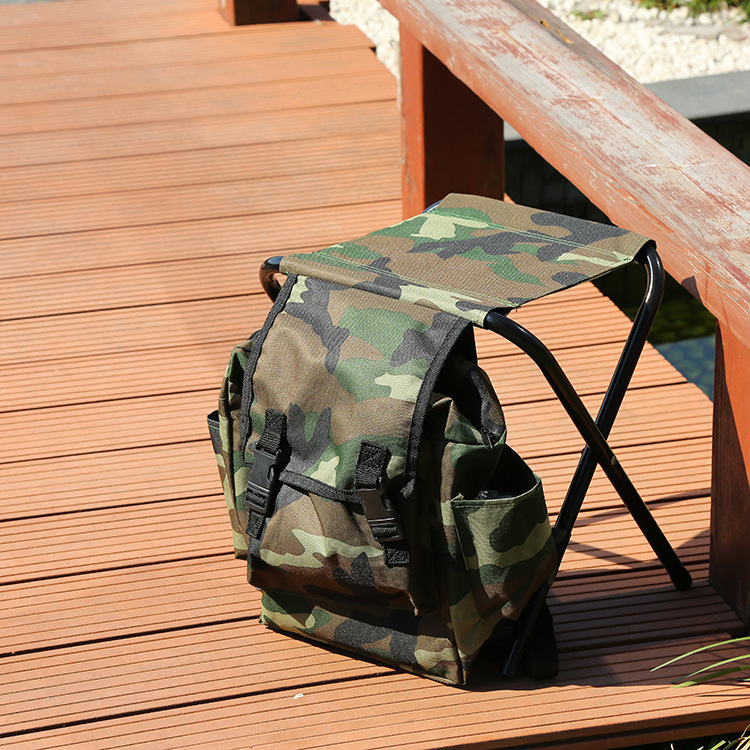 Zhejiang professional production chair outdoor casual portable folding fishing stool / hiking back chair