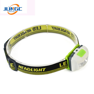 三档变光LED强光头灯 夜钓骑行登山头戴灯 户外防雨淋工作灯