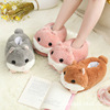 Demi-season keep warm cartoon cute slippers indoor