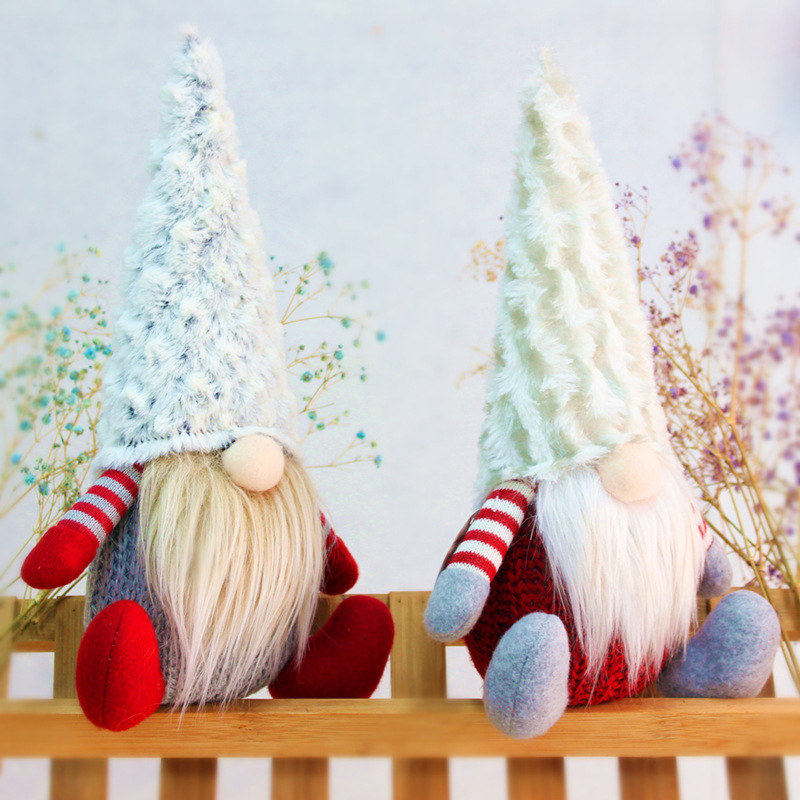 Christmas Santa Grey