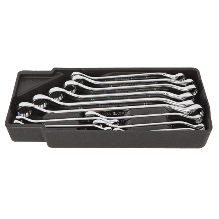 钢盾工具  11件双梅花扳手组合工具托 配合工具车用S025025