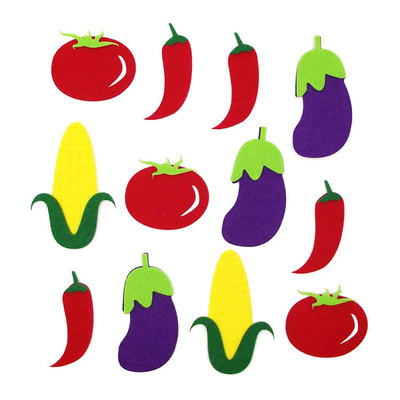 廠家直銷毛氈牆貼 家居裝飾牆貼 市政圍欄桤林冥界亞龍 蔬菜水果