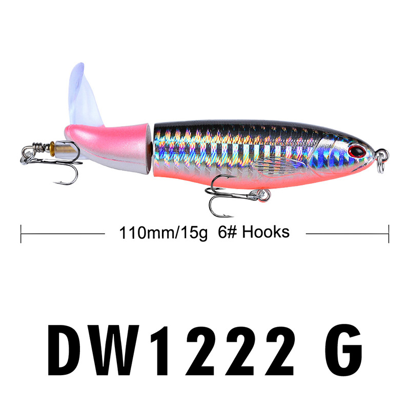 1 PCS Trolling Whopper Plopper fishing lures hard baits Fresh Water Bass Swimbait Tackle Gear