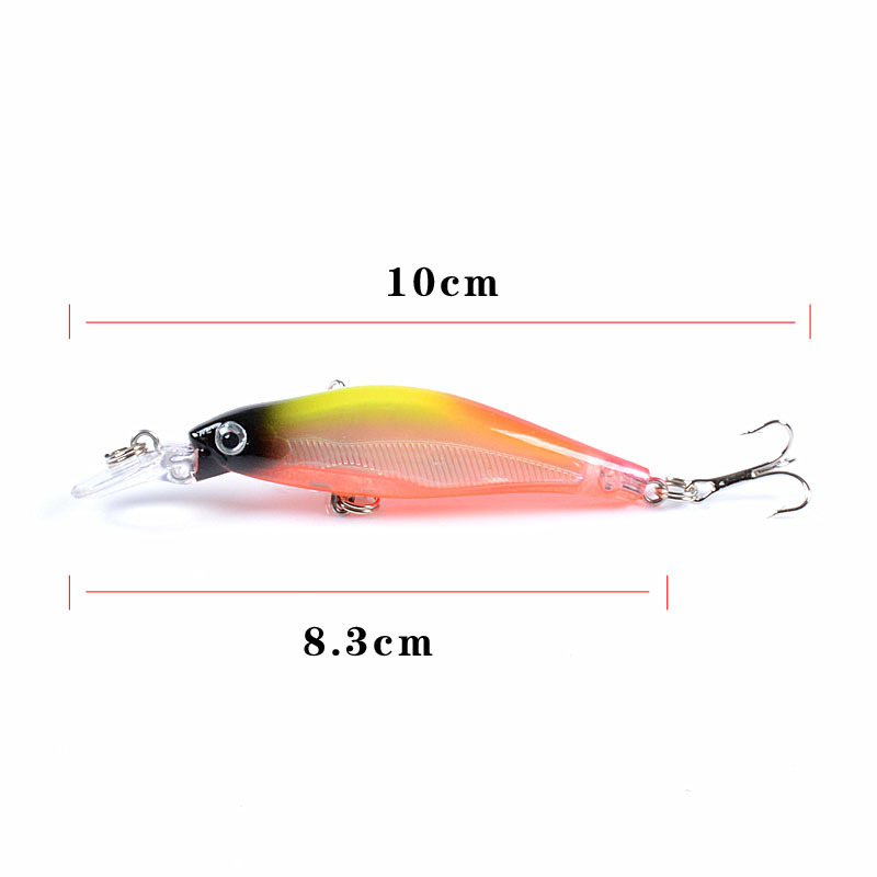 90MM26G Suspending Lipless Jerkbait Fishing Lures Haed Plastic Minnow Jerkbait Baits Fishing Tackle