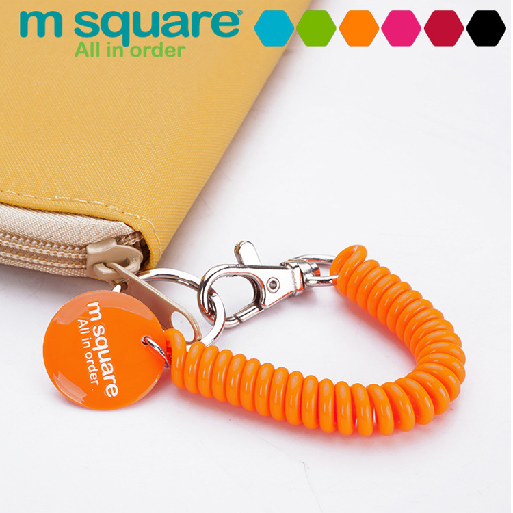 m square 多功能實用可拉伸防盜繩帶 旅行卡包手機錢包安全繩