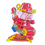 Деревянный конструктор, игрушка, DIY, на удачу, 3D