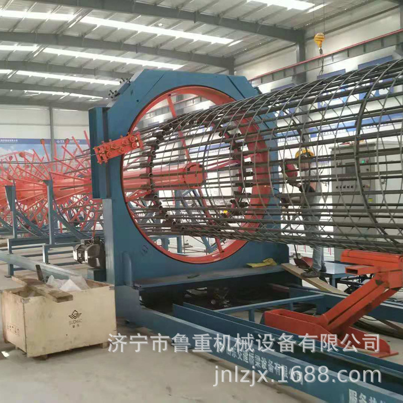 2米数控钢筋笼滚焊机 2000型全自动桩机钢筋笼滚焊机滚笼机厂家