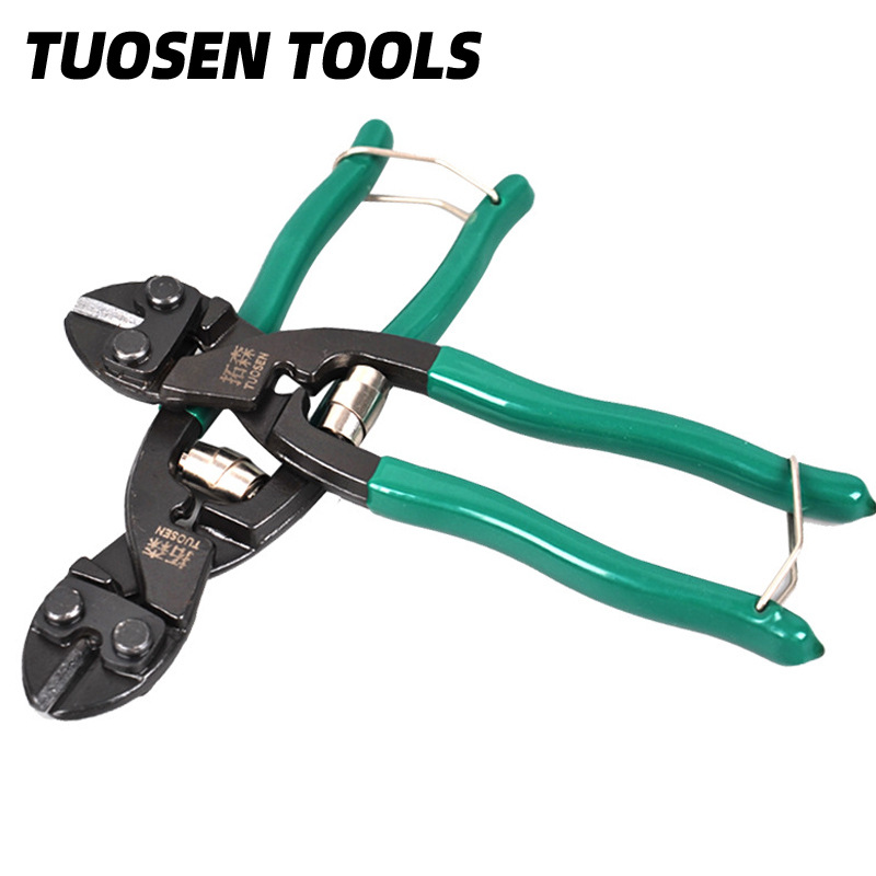 拓森工具工业级手动钳子剪2.5mm钢丝剪线钳剪切锋利8寸迷你断线钳|ms