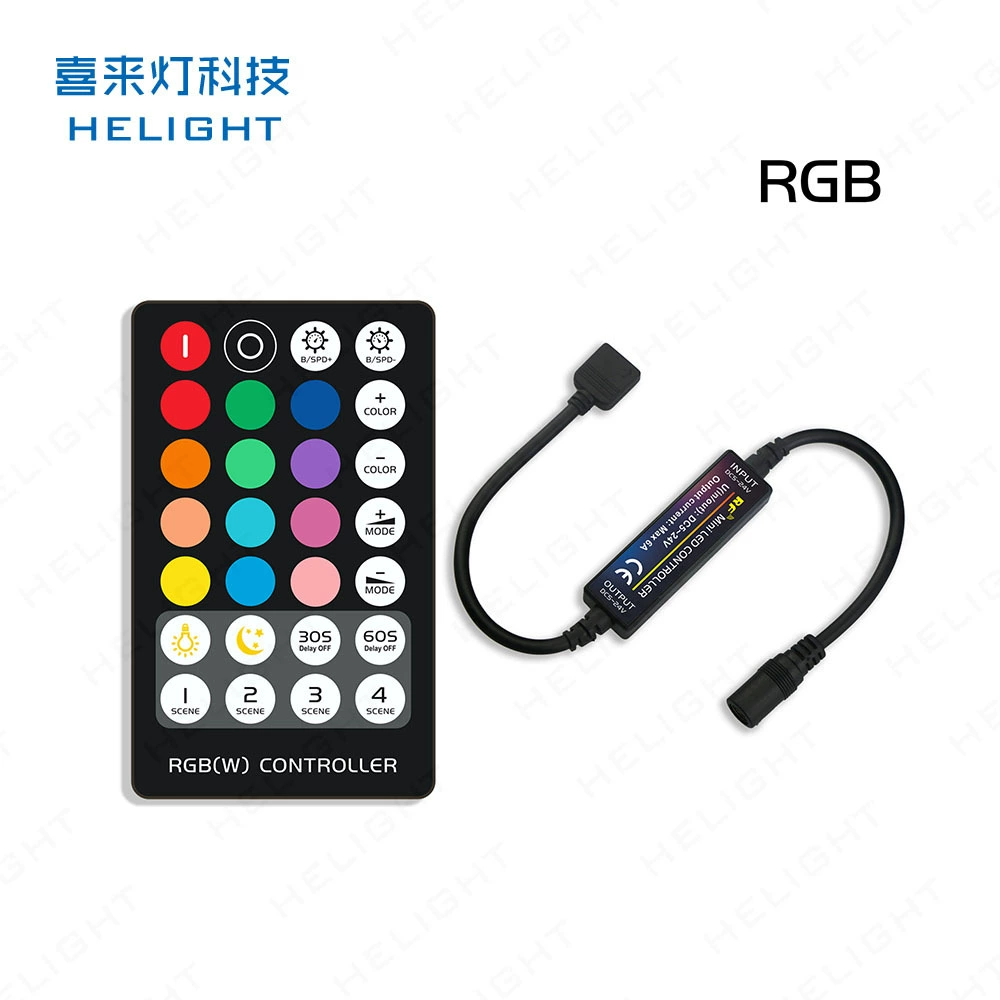 Xilai Lantern RF radio frequency remote control RGB+CCT controller RGBWW colorful lamp with LED controller light controller