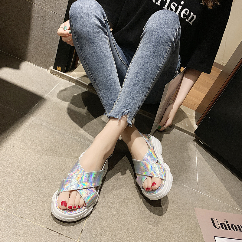 Chaussures été pour femme en Caoutchouc - Ref 3345619 Image 25