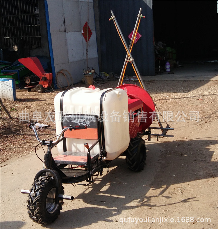 葡萄园风送式打药机 曲阜友联果园喷雾打药车 农用300L喷药机58