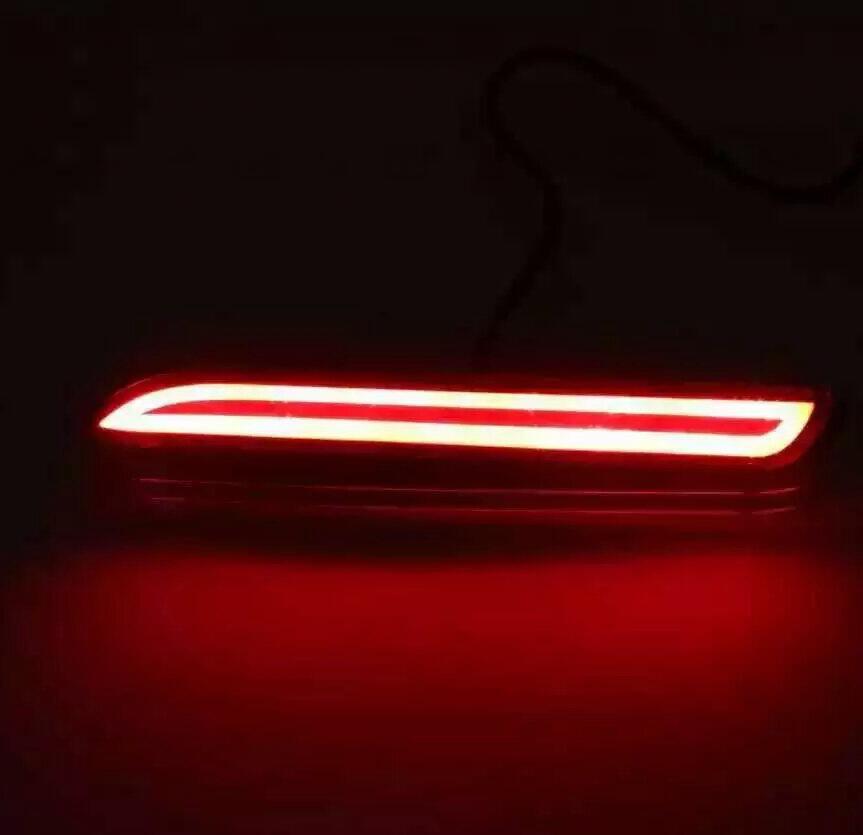 Aplicable a 07-15 nueva luz de parachoques trasero Ruizhi luz de advertencia Senna luz de freno modificada luz antiniebla image 2