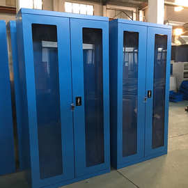 多功能重型工具柜玻璃门工作台双开门图片车间移动式厂家安全
