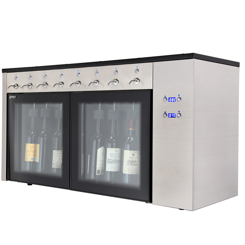 FUENTE fabricante dispensador de vino nitrógeno fresco-mantenimiento de vino dispensador cuantitativo vino automático de escritorio máquina de prueba de vino