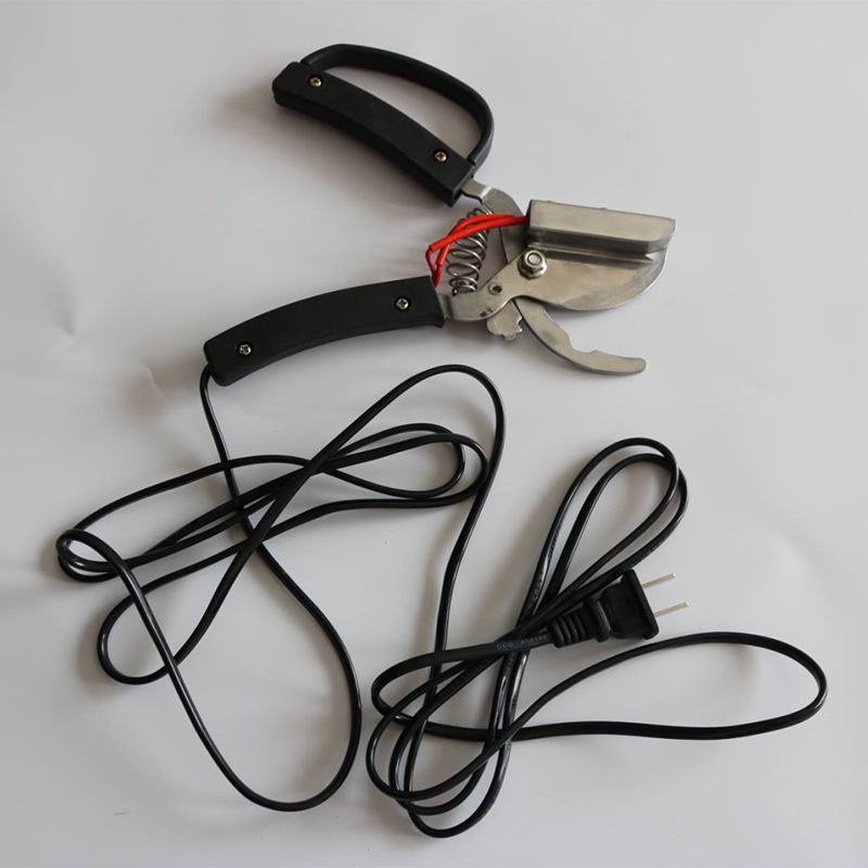 Alicates de corte de cola eléctrica Piglet alicates de corte de cola eléctrica mejorados alicates de corte de cola de cerdo alicates de corte de cola de animal pequeño equipo veterinario