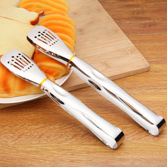 Stainless steel food tongs BBQ buffet tongs bread tongs steak barbecue tongs cake baking tongs wholesale