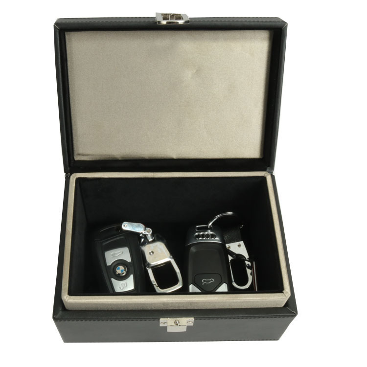 工厂批发现货PU手机信号屏蔽盒  RFID汽车钥匙防盗盒