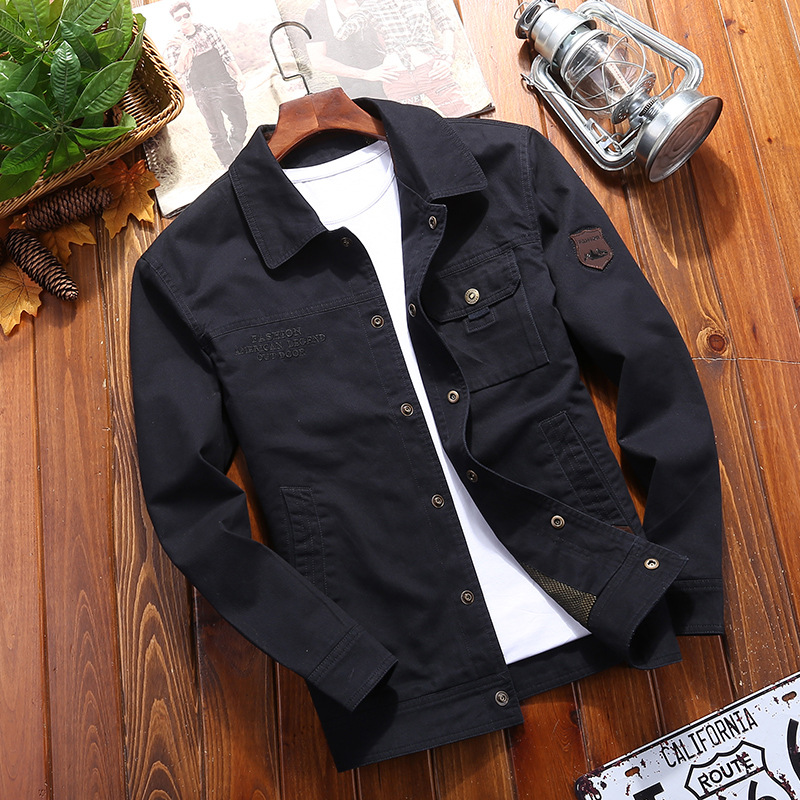 Transfronterizo al por mayor de Primavera de negocios casual solapa chaqueta de los hombres de la capa 2018 de primavera y otoño simple chaqueta de los hombres 3218