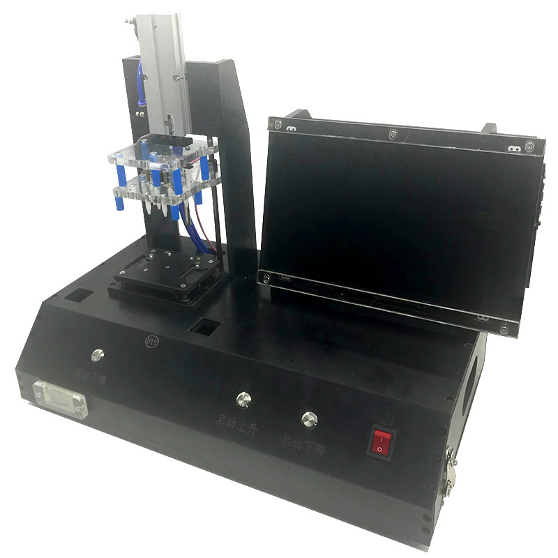 厂家供应自产 MCU小板烧录自动测试治具工装夹具绿岛治具实力厂家